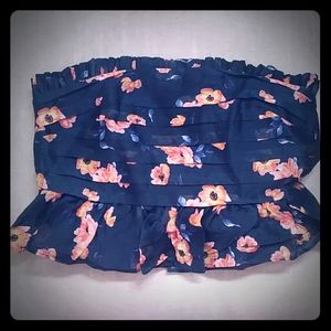 La Maison Talulah bustier ruffle top